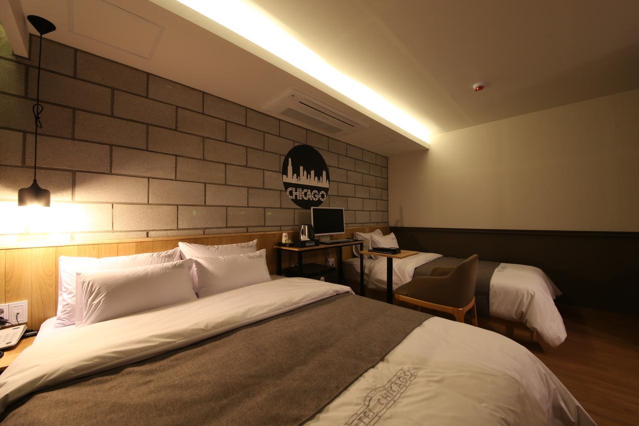 Hotel Chicago Changwon Exterior foto